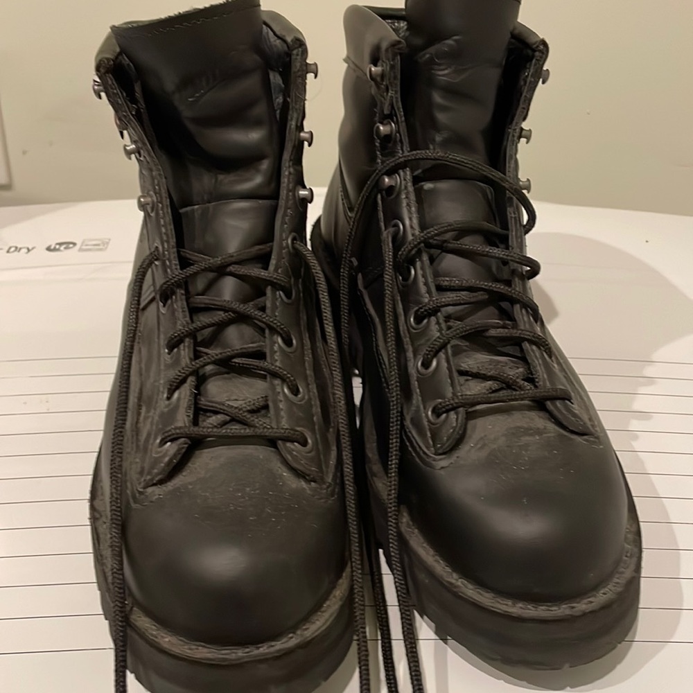 Black Danner boots, US SIZE 10, worn once